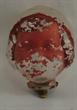 Dresden glass girl's face light  - large, vintage